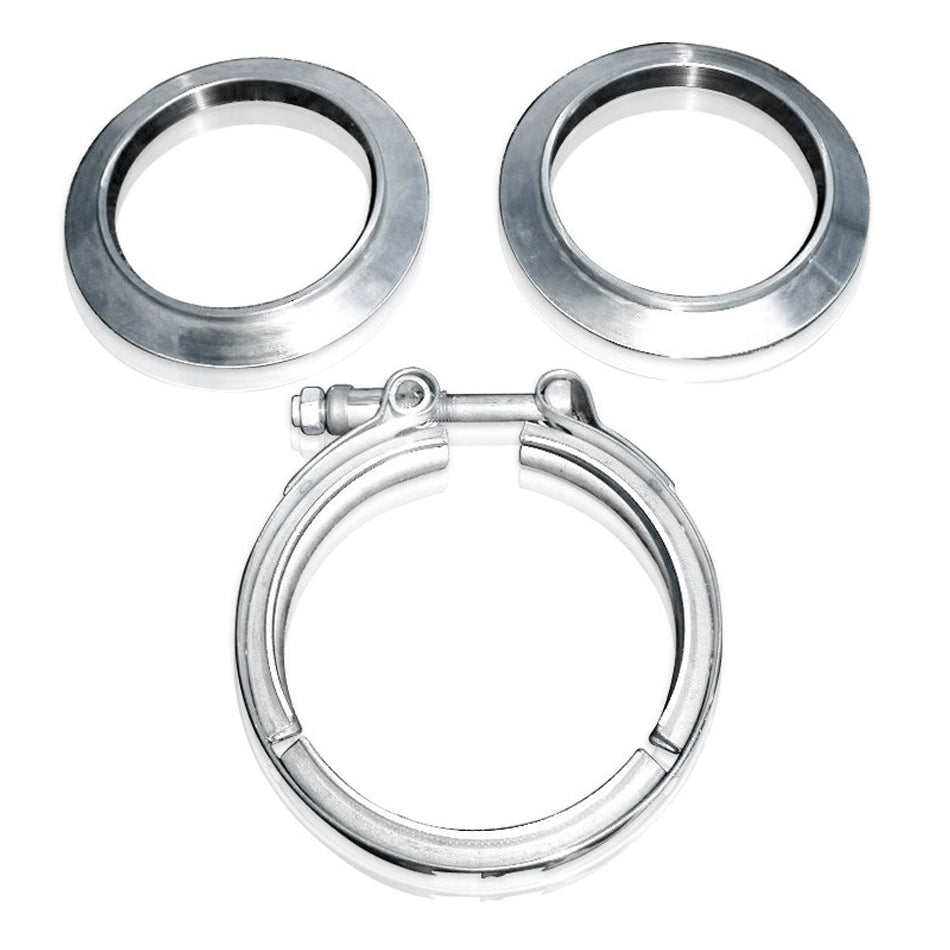 Stainless Works SWOVBC4 V-band kit 4in Kit Includes Clamp & Flanges