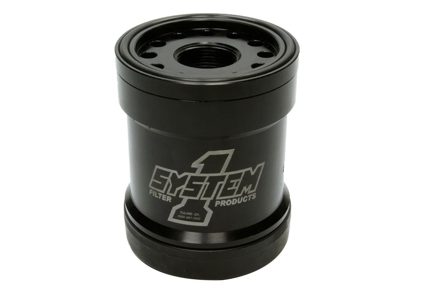 System One SYS210-005 Billet HP6 Style Oil Filter 45 Micron