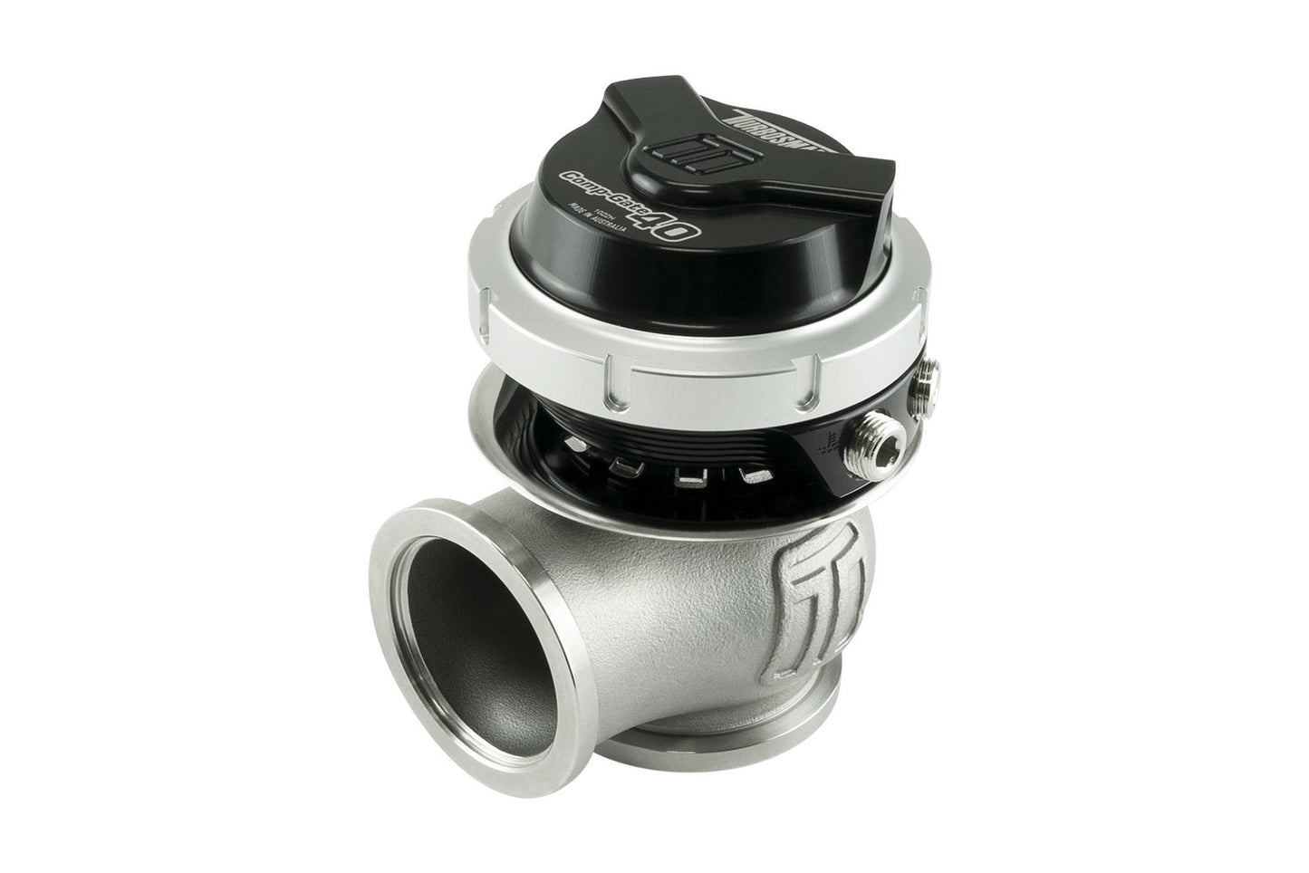 Turbosmart Usa TBSTS-0552-1002 WG40 GenV CompGate 40mm Wastegate 7 PSI Black