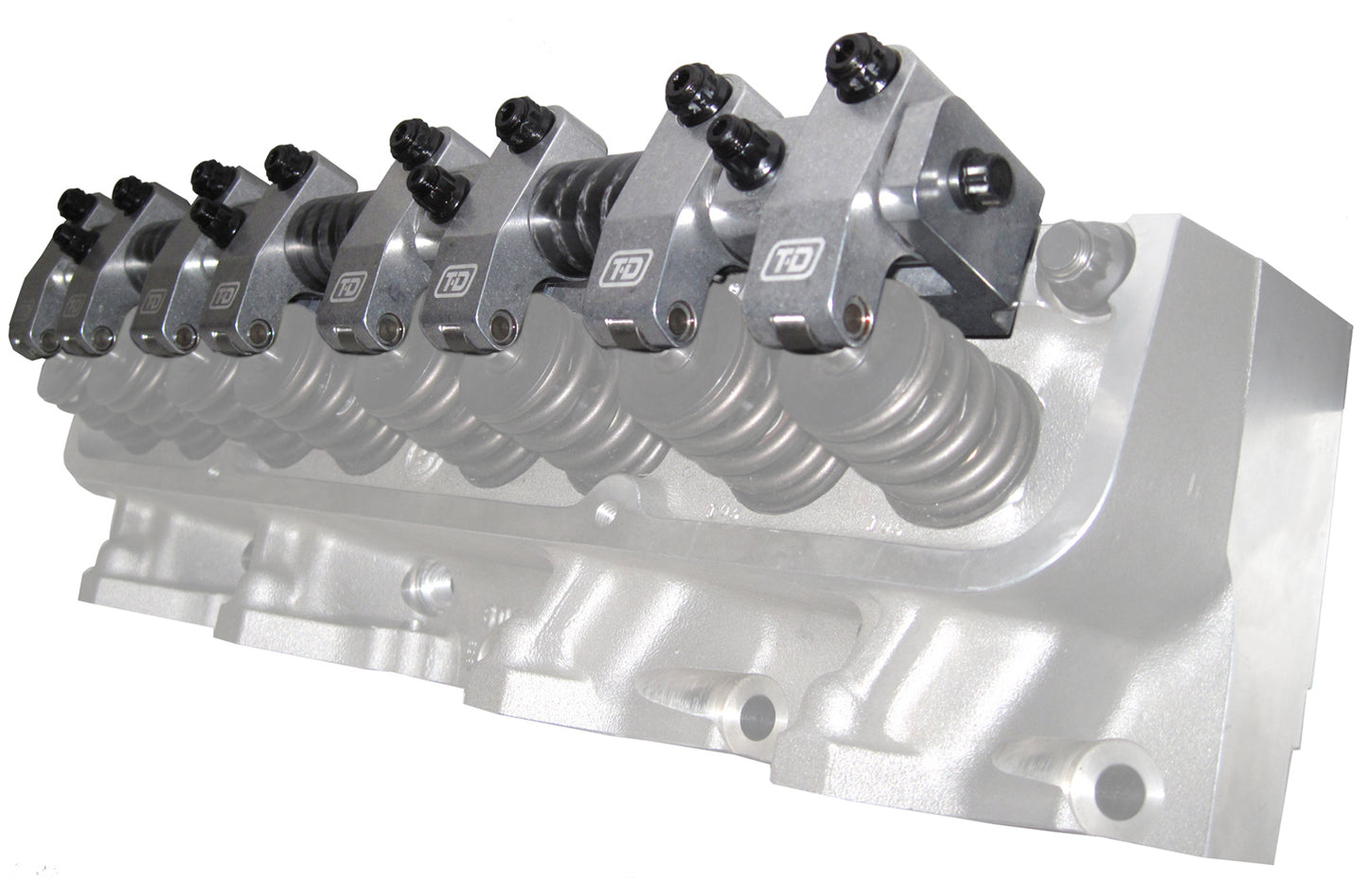 T And D Machine TDM7022 BBF FE Shaft Rocker Arm Kit w/Edelbrock Heads