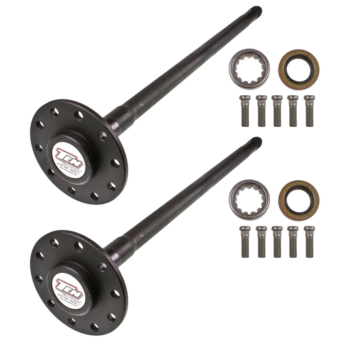 Ten Factory TENMG22102 73-77 Chevelle Axle Kit 8.5 28Spl 30.43in 5x4.75