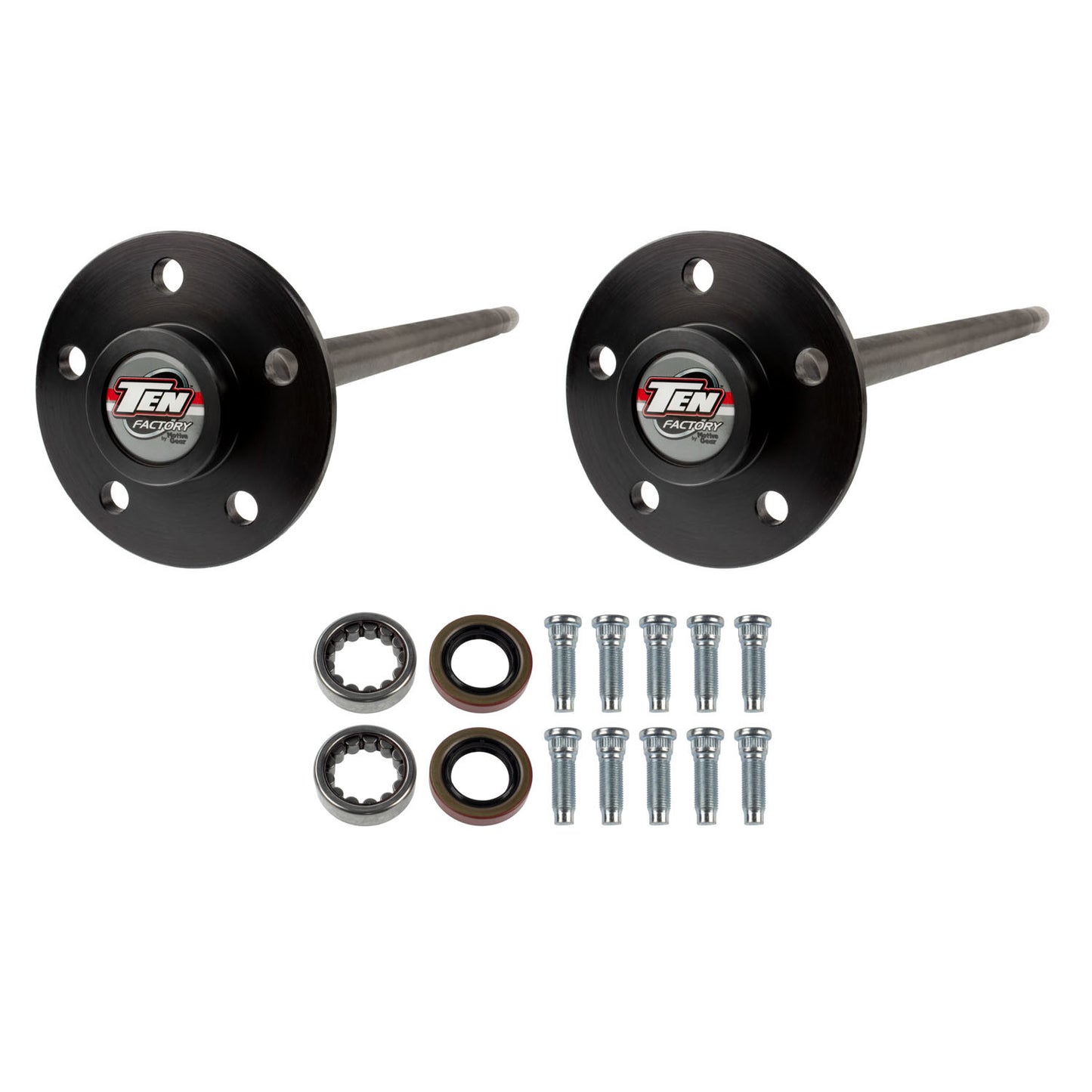 Ten Factory TENMG22186 99-04 Mustang Axle Kit 8.8 28 Spl 30.63in 5x4.5