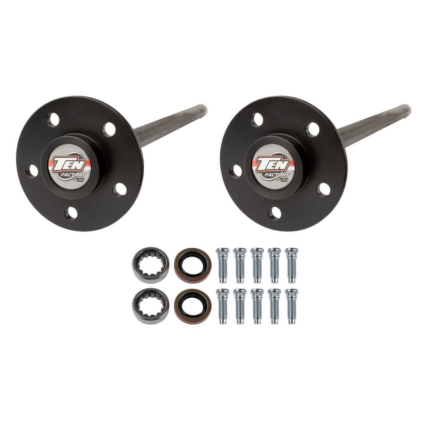 Ten Factory TENMG22187 99-04 Mustang Axle Kit 8.8 31 Spl 30.63in 5x4.5