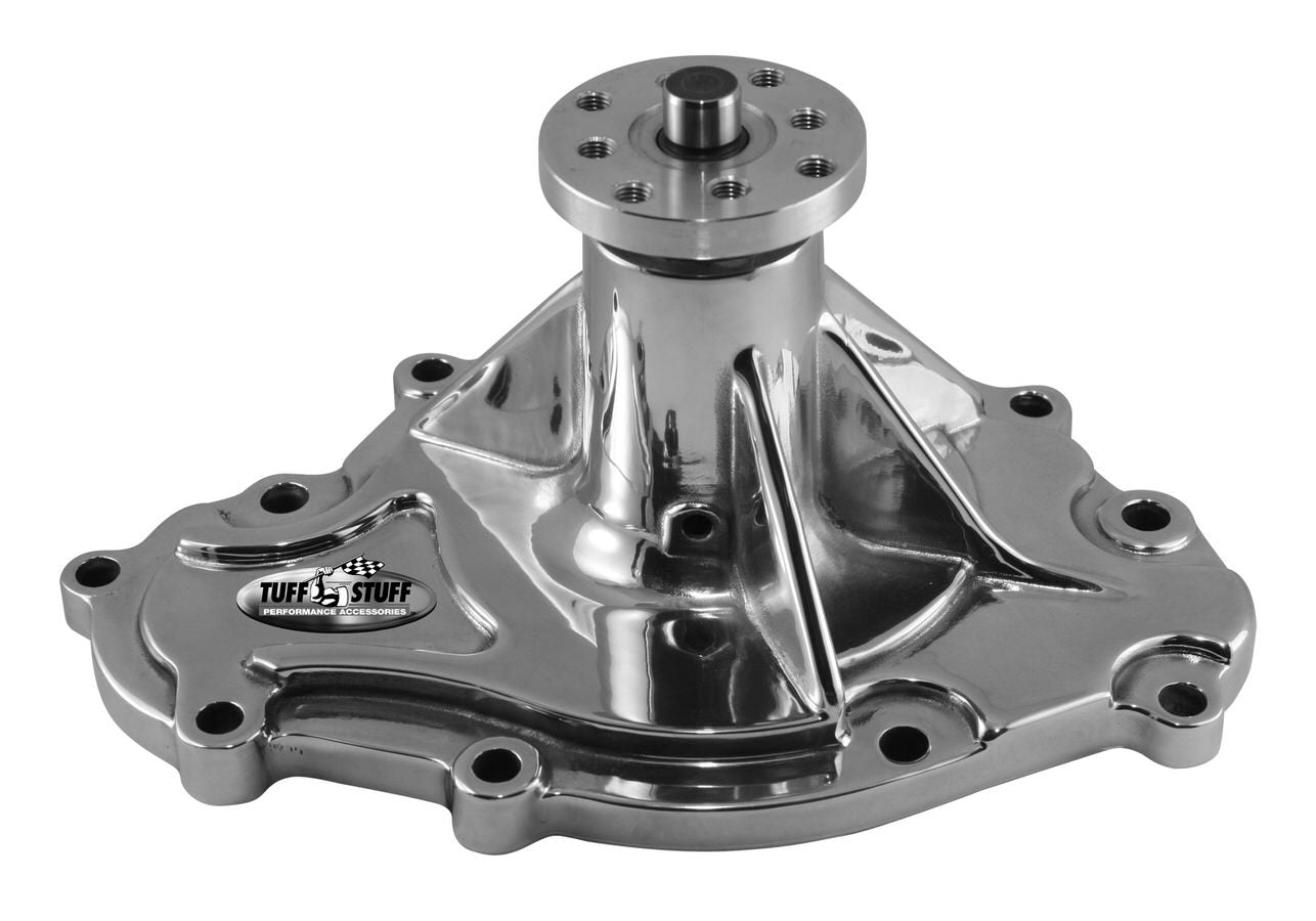 Tuff-stuff TFS1475AA Pontiac Water Pump Chrome Aluminum
