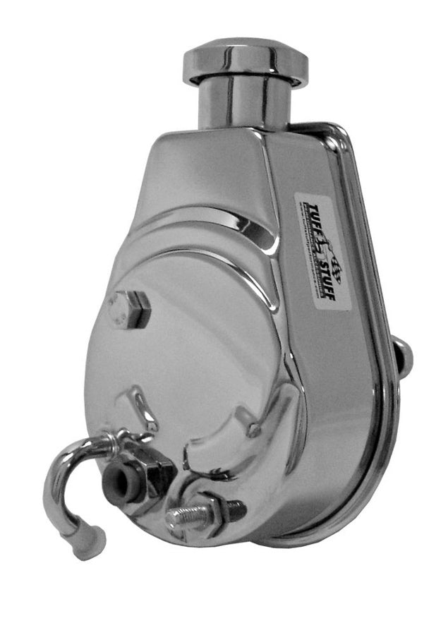 Tuff-stuff TFS6176A Saginaw Power Steering Pump Chrome 1200 PSI