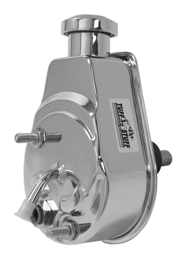 Tuff-stuff TFS6177A Corvette 80-82 Power Steering Pump Chrome
