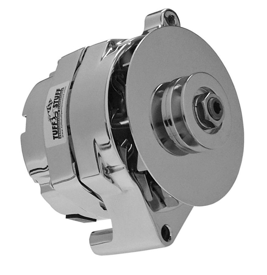 Tuff-stuff TFS7068RD Ford Alternator Chrome 1 Wire 1 Groove Pulley