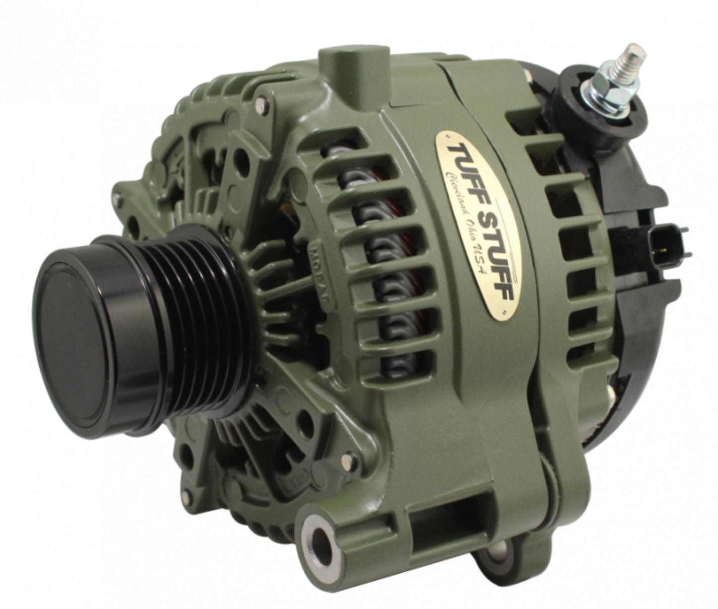 Tuff-stuff TFS7517G 240Amp Alternator 18- Jeep Army Green