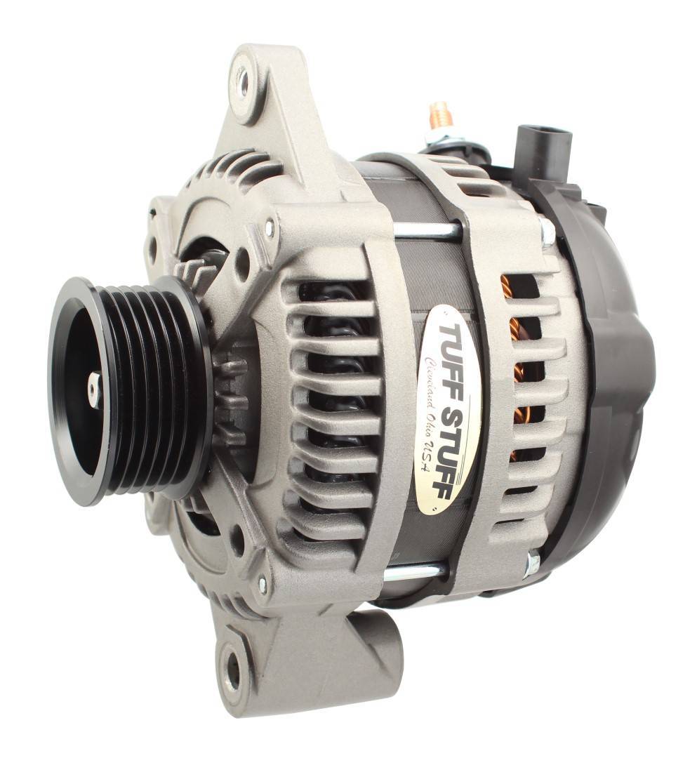 Tuff-stuff TFS8319FC6G1W 225 MAX AMP Alternator 6-Groove 1-Wire Cast