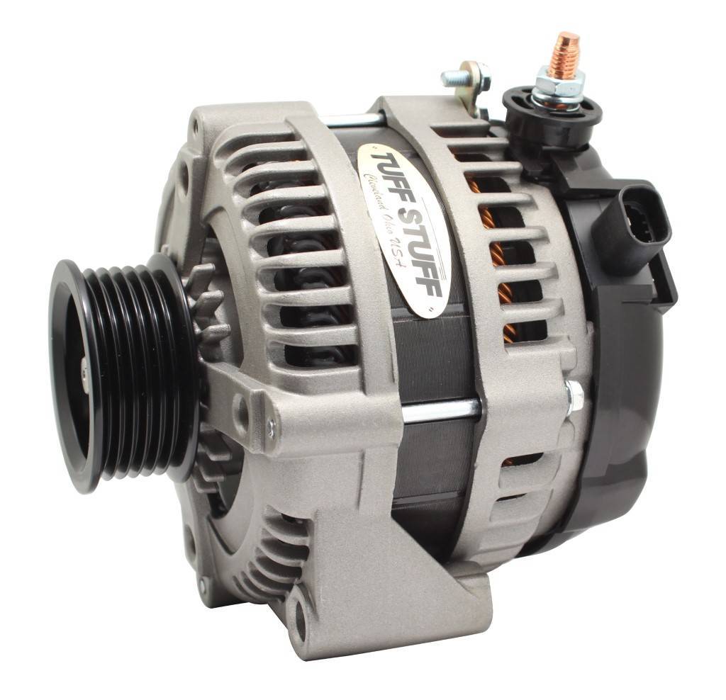 Tuff-stuff TFS8320FC6G1W 225 MAX AMP Alternator 6-Groove 1-Wire Cast