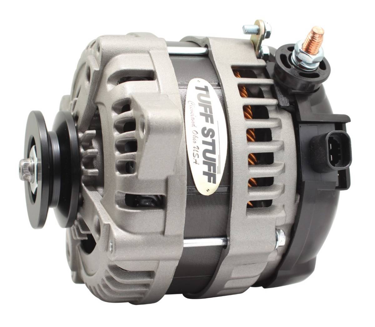 Tuff-stuff TFS8321FC1G1W 225 MAX AMP Alternator 1-Groove 1-Wire Cast