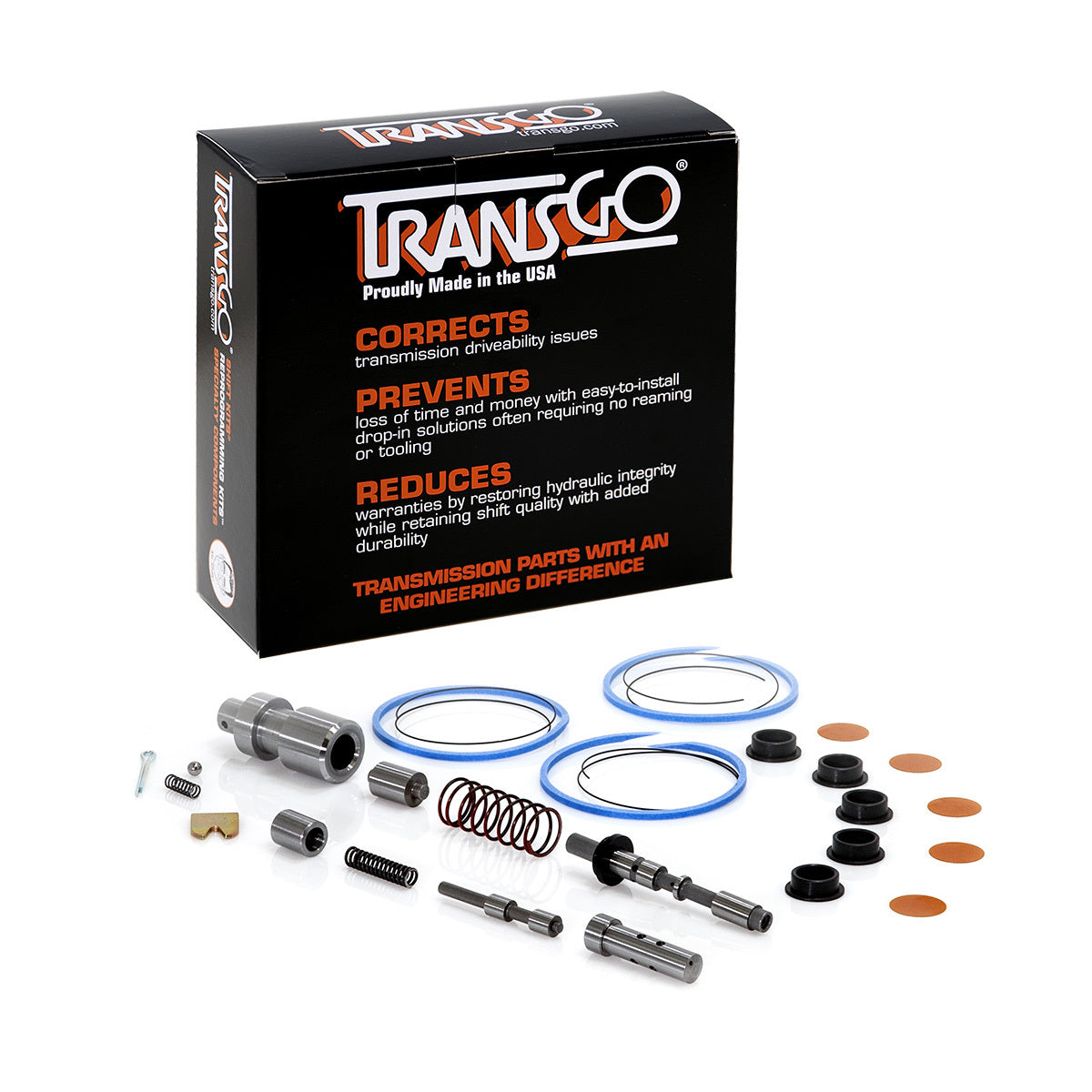Transgo TGOSK6L80 Shift Kit V/Repair Kit GM 6L80E 06-18