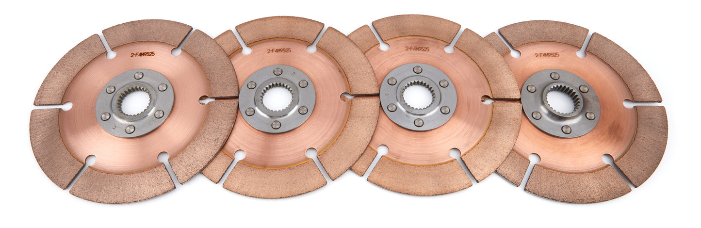 Tilton TIL64185-2-ACCC-36 Disc Pack Metal 7.25in 4PL 1-5/32X26