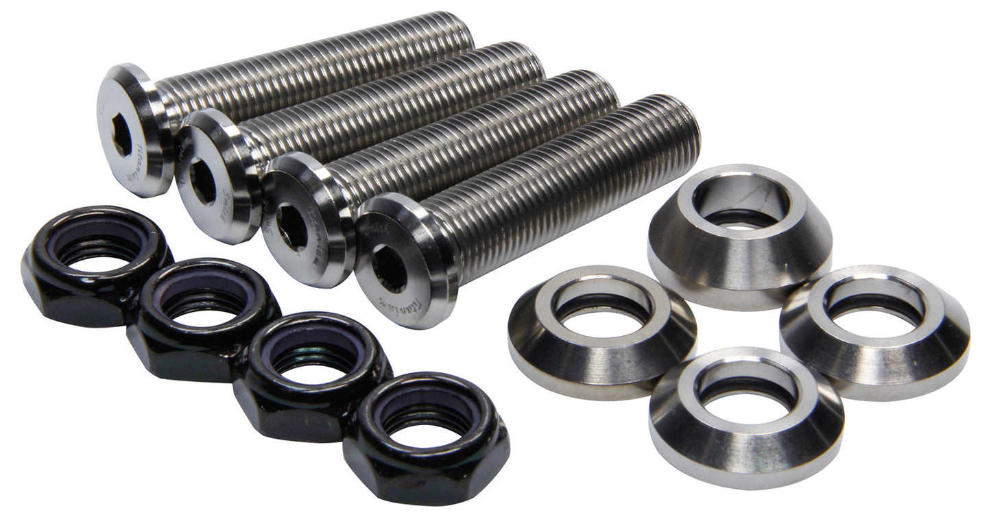 Ti22 Performance TIP1164 Button Head Tie Rod And Drag Link Kit Titanium