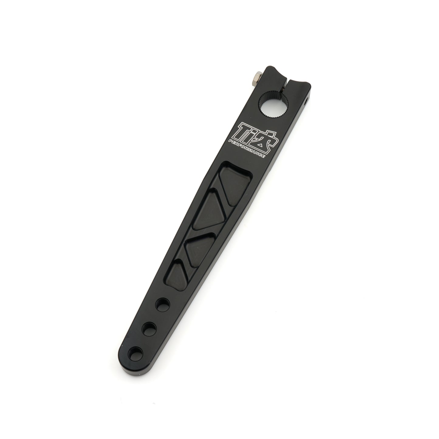 Ti22 Performance TIP3056 Pitman Arm 7075 Billet HD Angle Broach Black