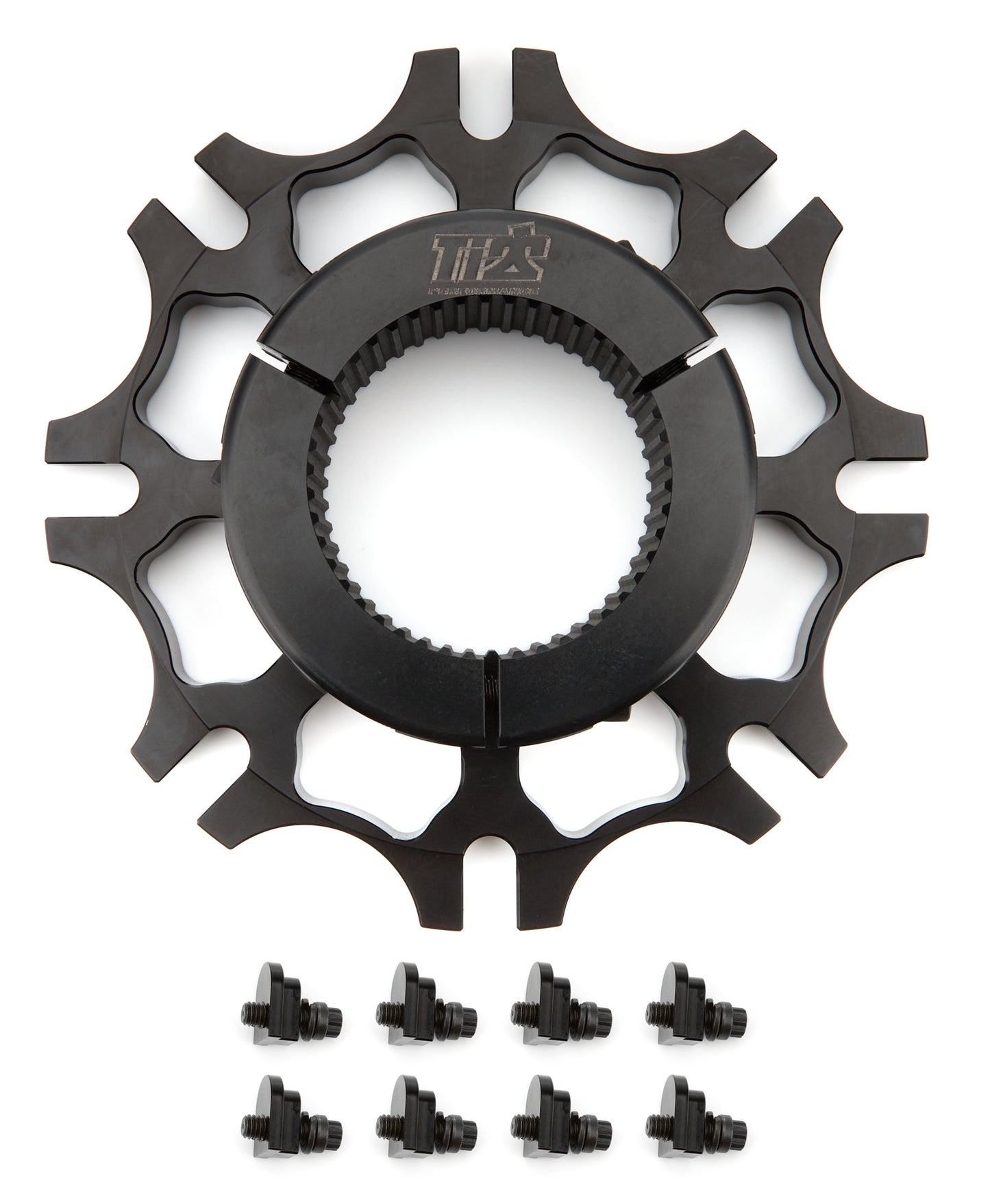 Ti22 Performance TIP4025 Brake Rotor Hub Inboard Splined Black Aluminum