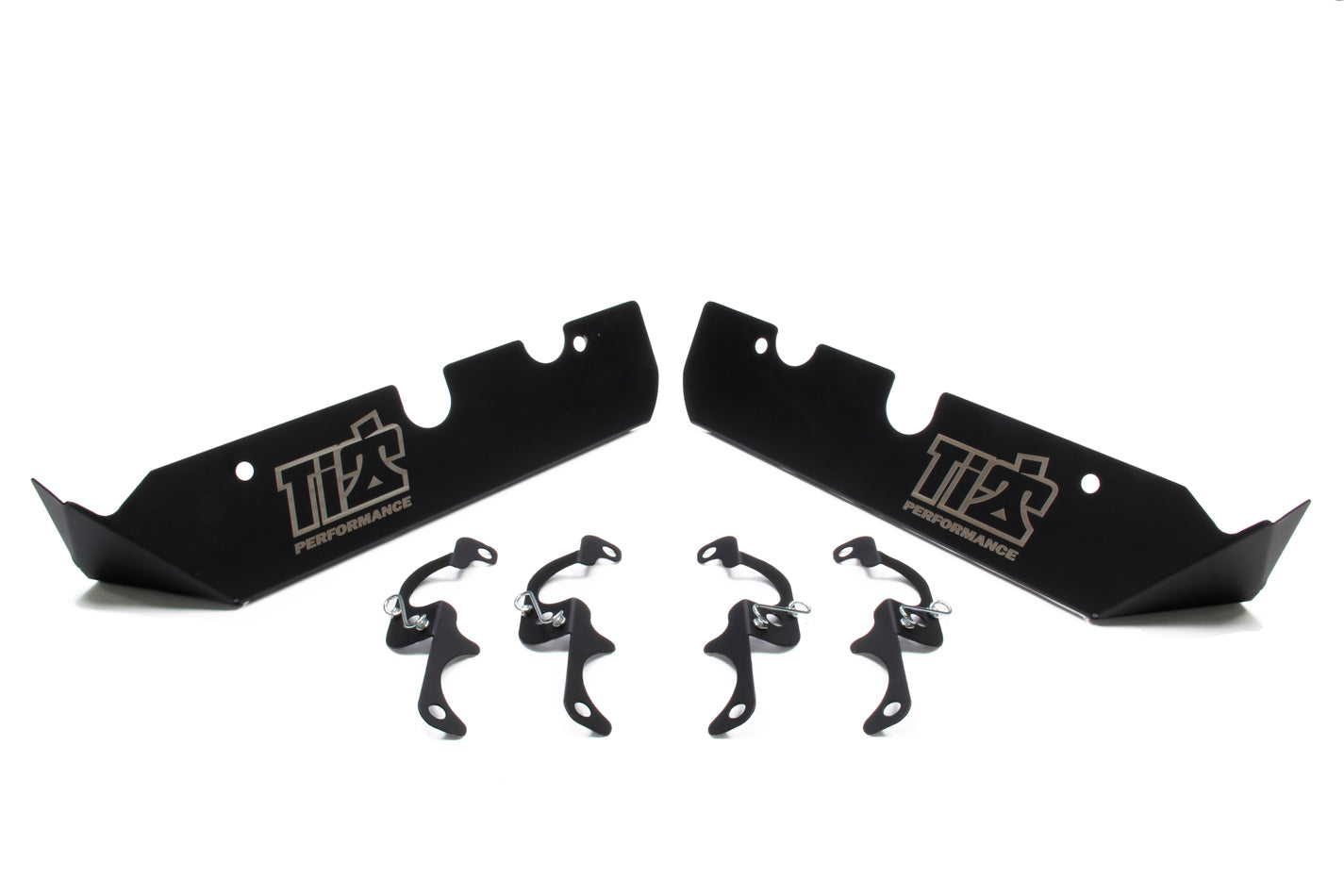 Ti22 Performance TIP5100 Spark Plug Guards Complete Black