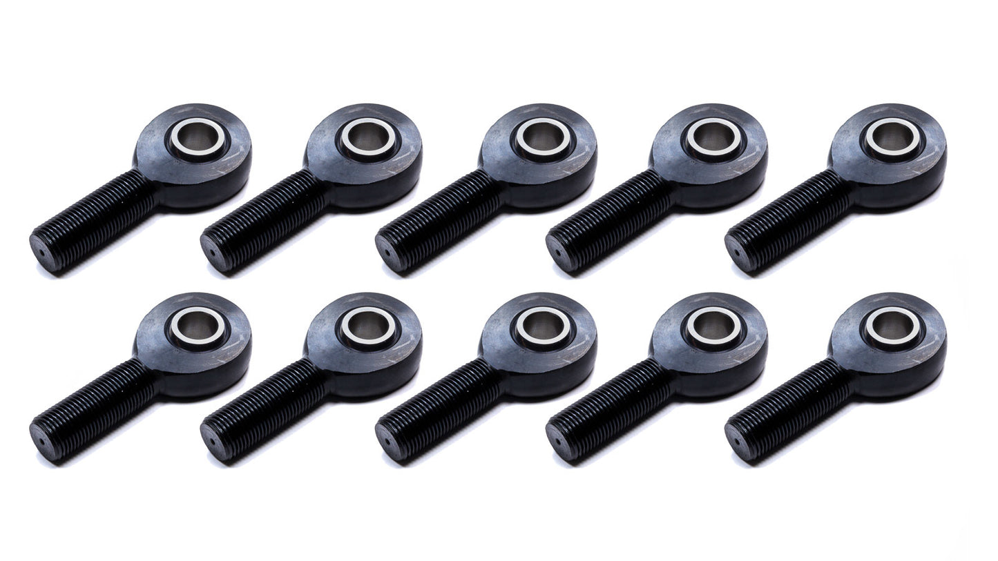 Ti22 Performance TIP8250-10 Rod End Alum RH Male Blk 1/2ID x 5/8 Thread 10pk