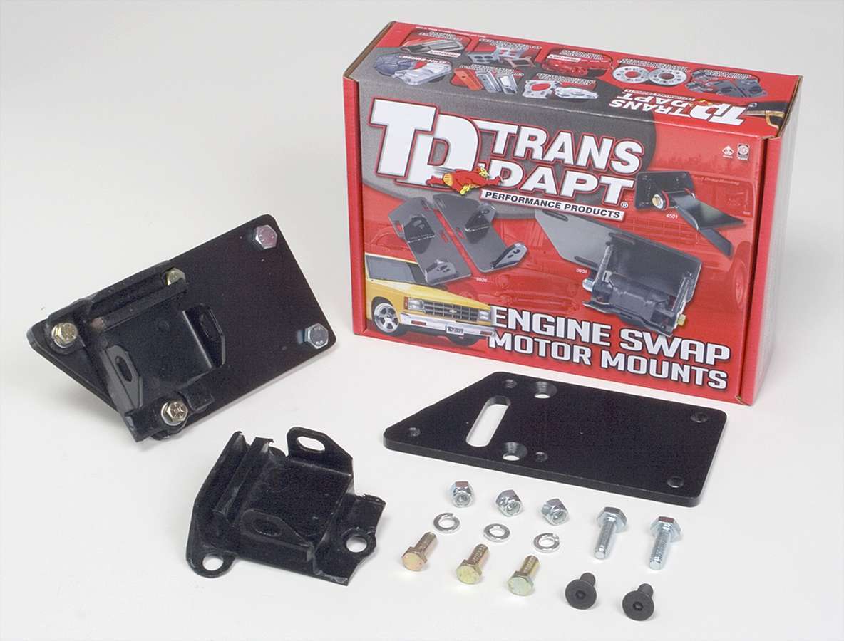 Trans-dapt TRA4595 LS1 into SBC Chassis Motor Mount Kit