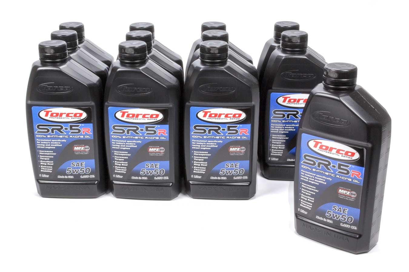 Torco TRCA150550C SR-5R Synthetic Oil 5w50 Case/12