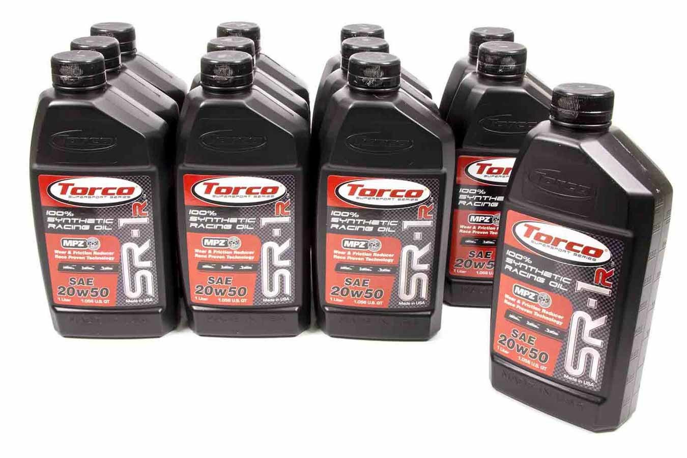 Torco TRCA162055C SR-1 Synthetic Oil 20w50 Case/12