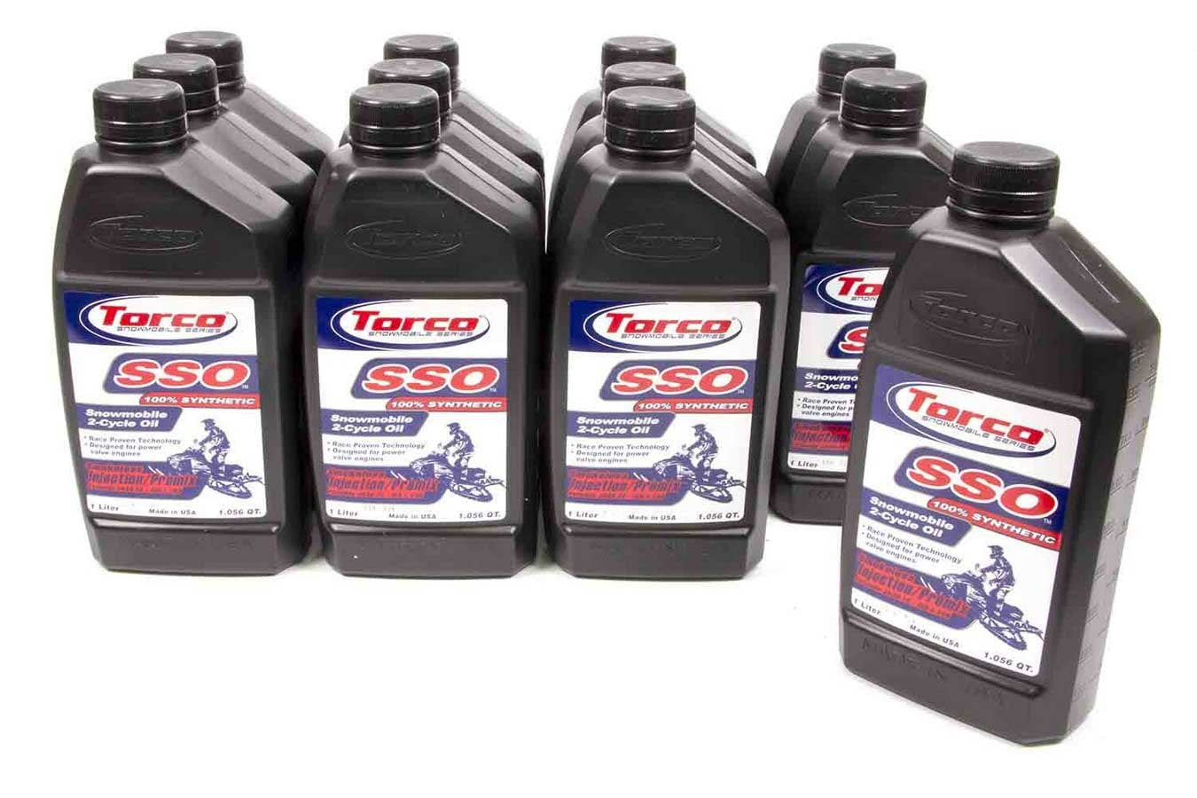 Torco TRCS960066C SSO Synthetic 2 Cycle Snowmobile Oil Case/12