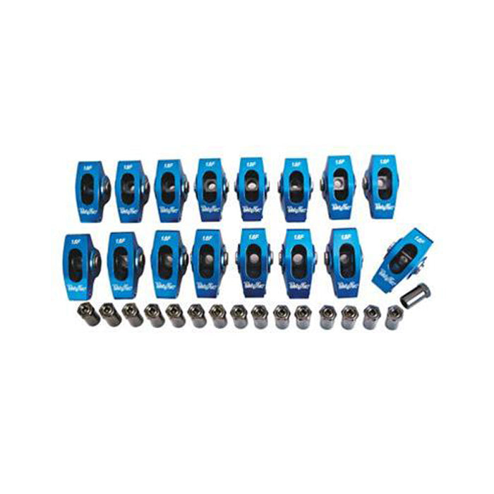 Trick Flow TRFTFS-51400520 Roller Rocker Arm Set SBF 1.6 Ratio 7/16 studs