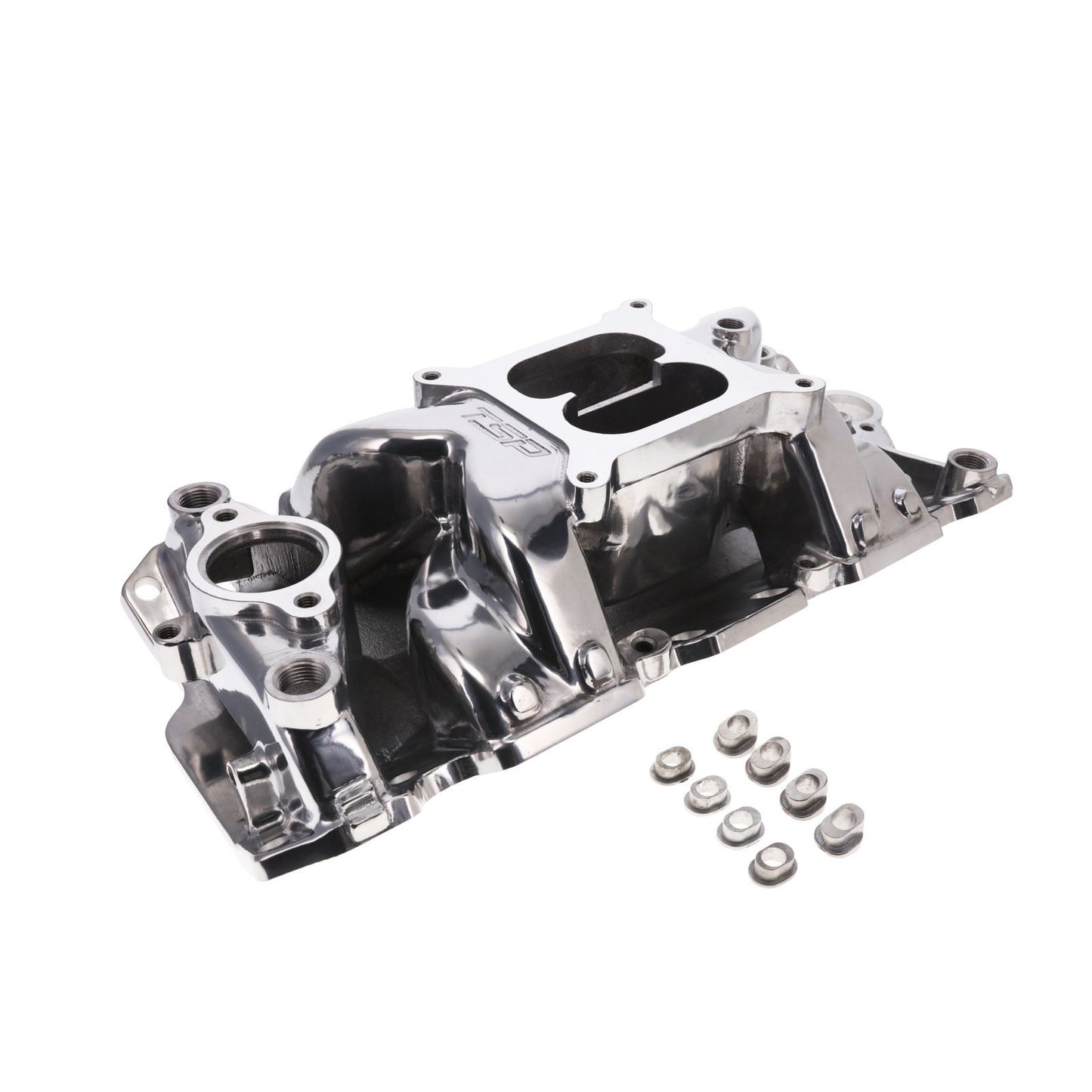 Top Street Performance TSP82025 57-95 SBC Air Gap Intake Polished Dual Plane