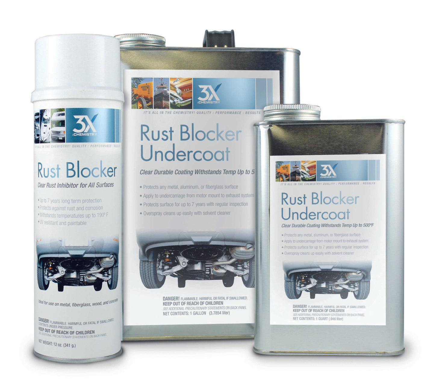 3x Chemistry TXC04189 Rust Blocker Gallon