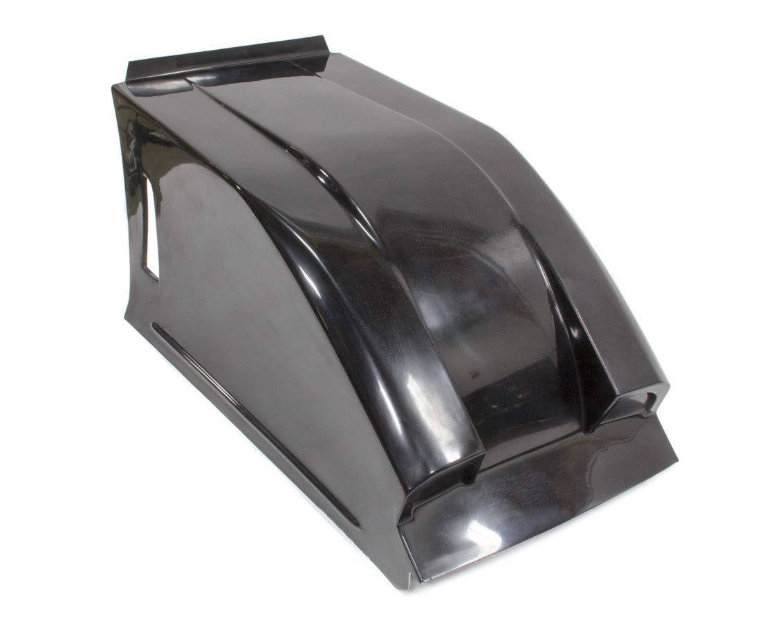 Triple X Race Components TXRSC-BW-6837-BLK Dual Duct Inside Rail Hood Black