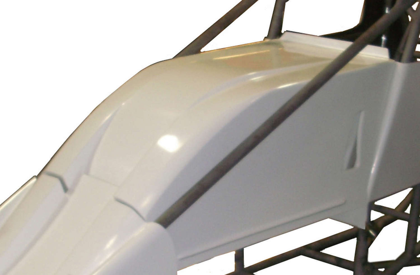 Triple X Race Components TXRSC-BW-6837 Dual Duct Inside Rail Hood