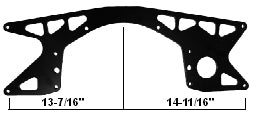 U-b Machine UBM50-0101 Chevy Mid Plate 5/8 Offset