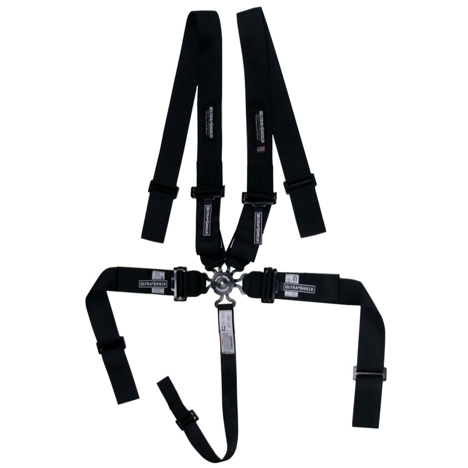 Ultra Shield ULTHB22411 Harness Camlock 5pt Blk Indiv Shoulder 3in P/D
