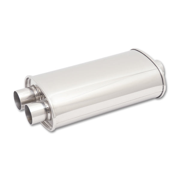 Vibrant Performance VIB1111 STREETPOWER Oval Muffler 3in inlet