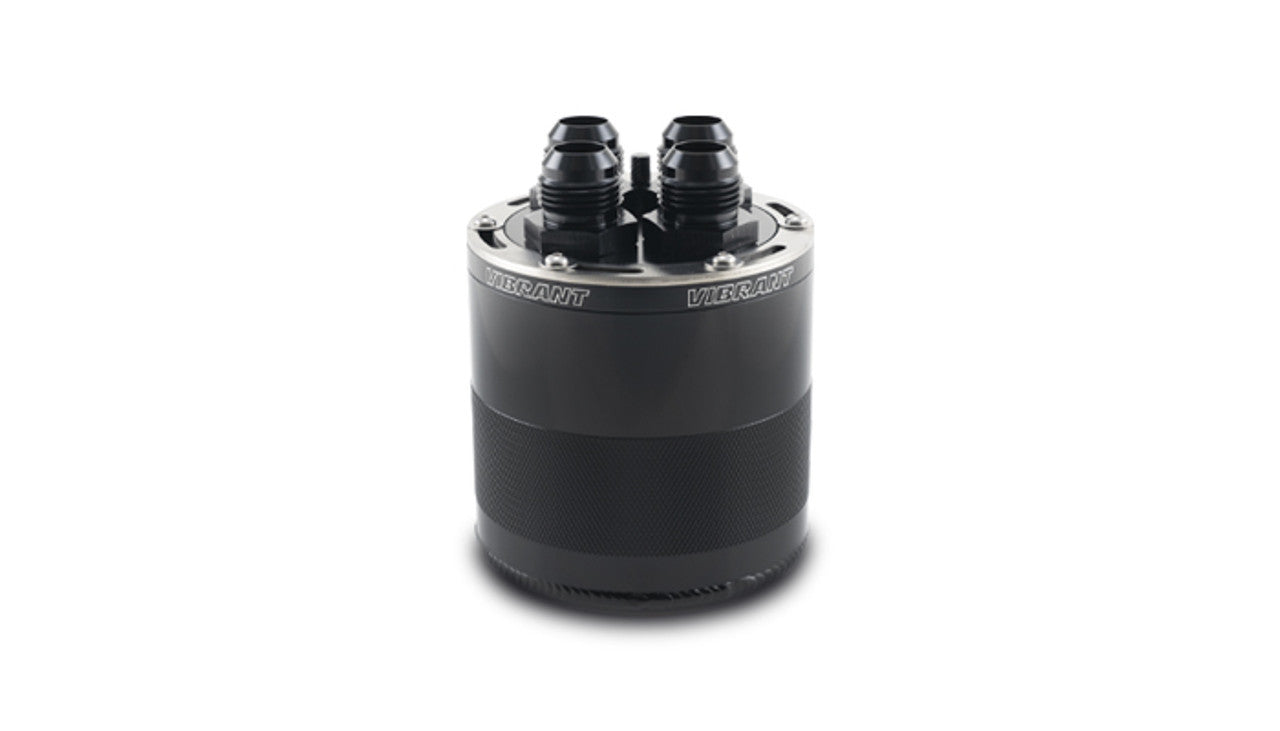 Vibrant Performance VIB12765 Catch Can Assembly Small (0.75L) 4-Port