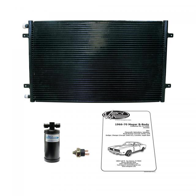 Vintage Air VIN051066 66-70 Mopar B-Body Condenser w/Drier