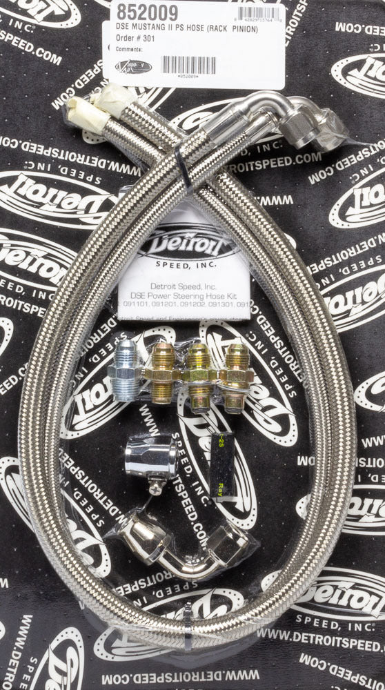 Vintage Air VIN852009 Detroit Speed Mustang II Power Steering Hose