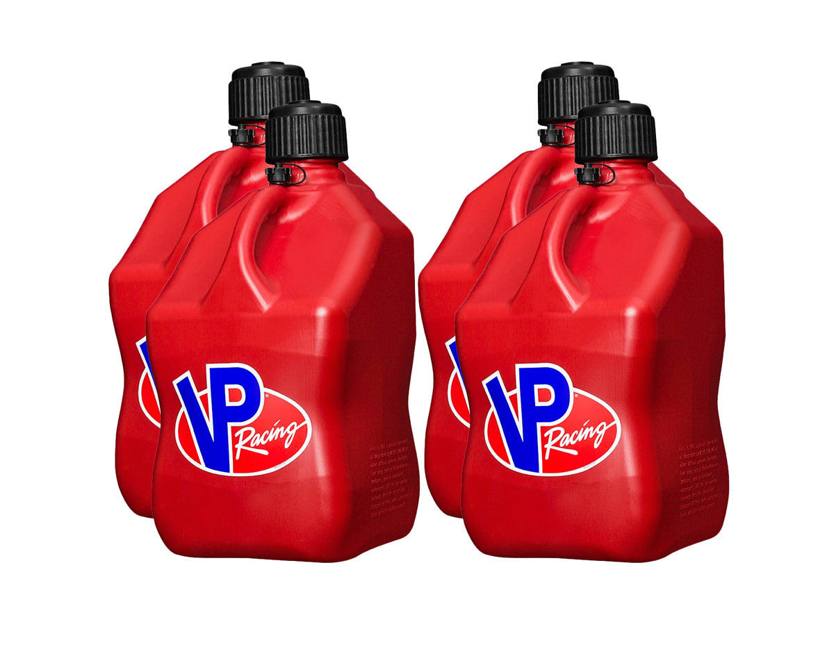 Vp Racing VPF3512-CA-CASE Motorsports Jug 5.5 Gal Red Square (Case 4)