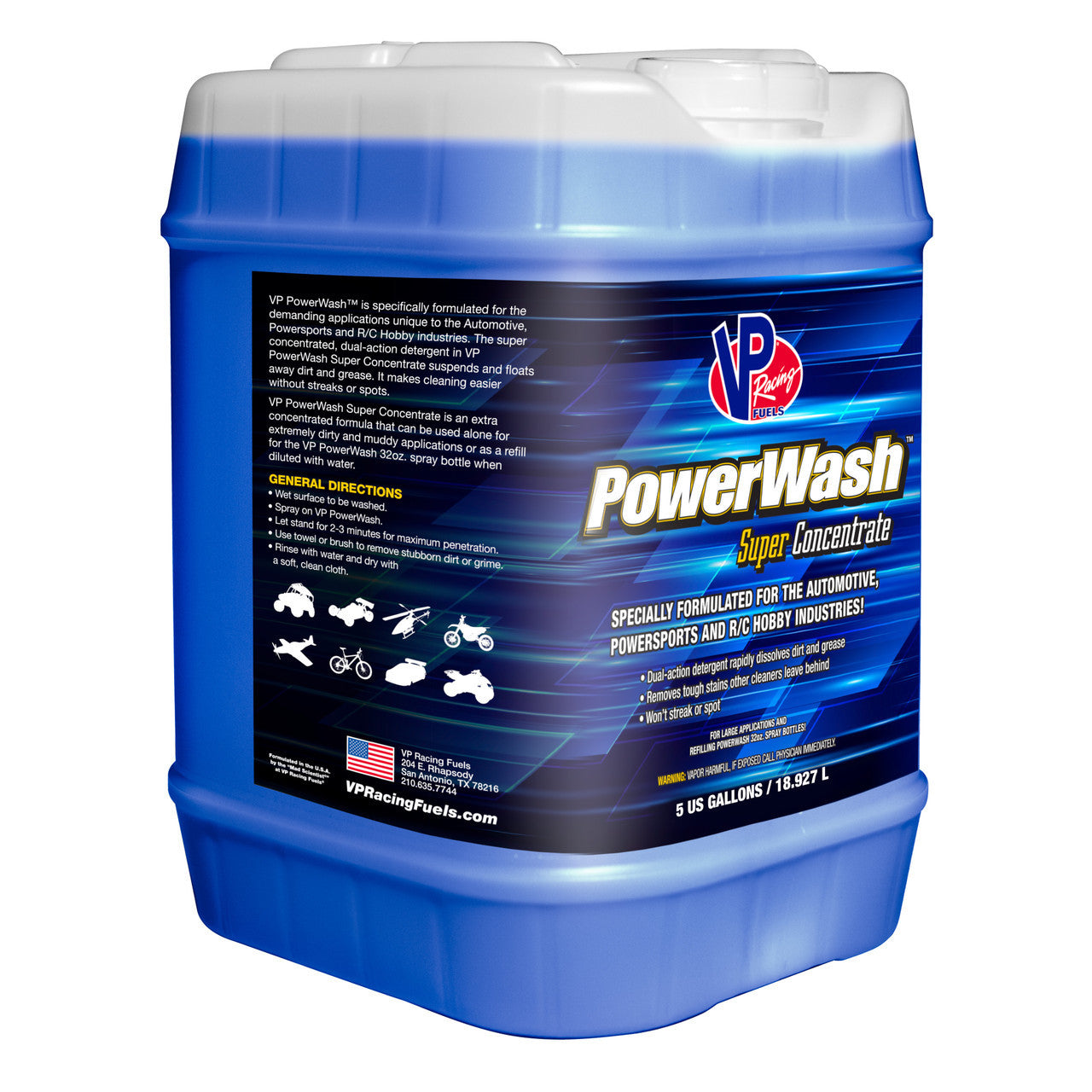 Vp Racing VPFM10012 Power Wash 5 Gal Pail