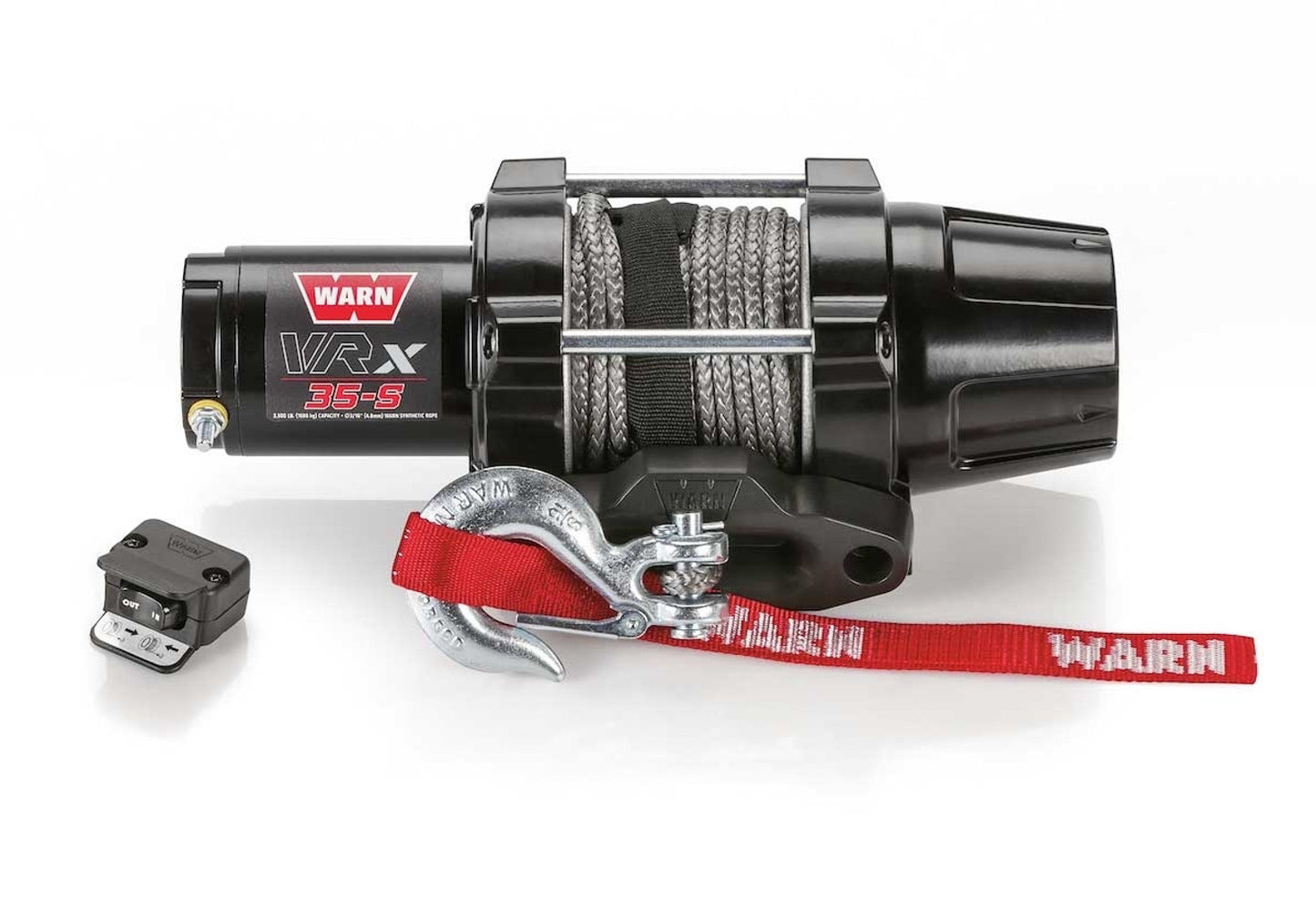 Warn WAR101030 VRX 35-S Winch 3500lb Synthetic Rope