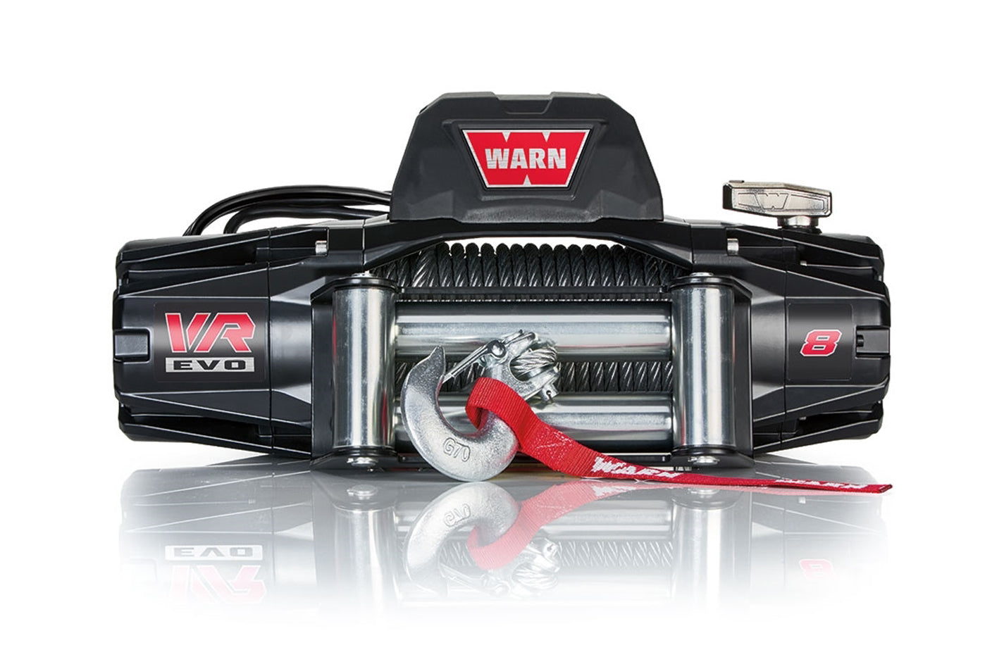 Warn WAR103250 VR EVO 8 Winch 8000# Wire Rope