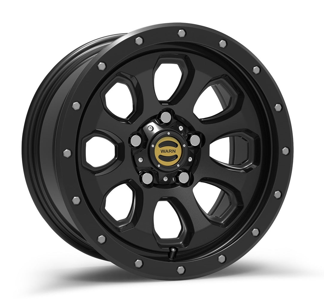 Warn WAR106685 Wheel 17x8.5 Moonsault Black 5x5 (5x127mm)