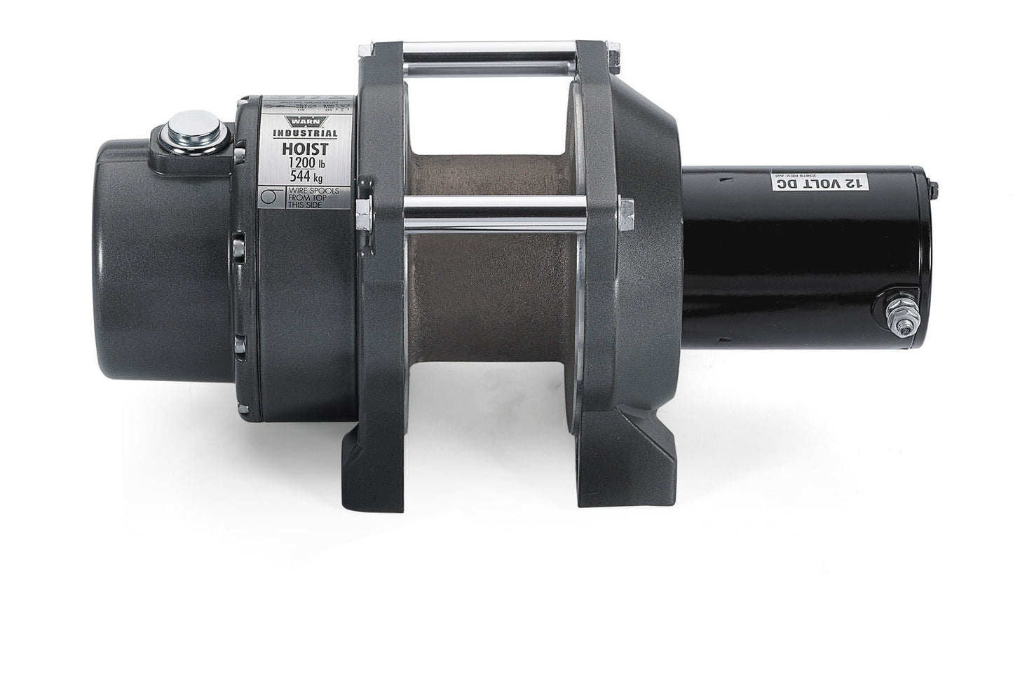 Warn WAR64254 DC1200 Industrial Hoist Winch 12V