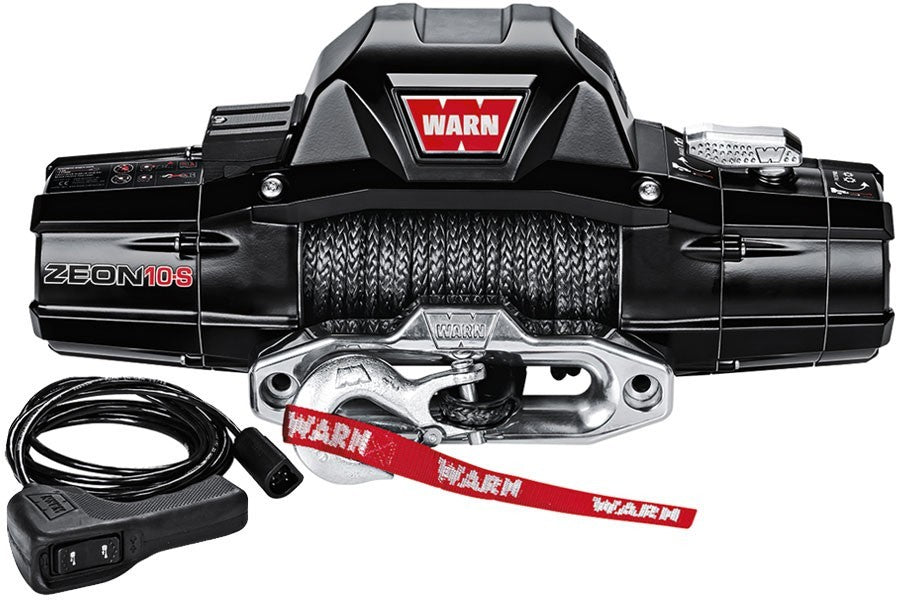 Warn WAR89611 Zeon 10-S 10000lb Winch w/Synthetic Rope