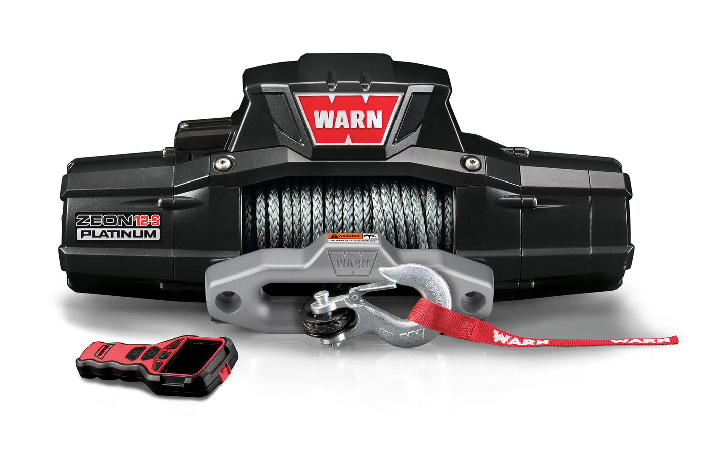 Warn WAR95960 Zeon 12-S 12000lb Winch w/Synthetic Rope
