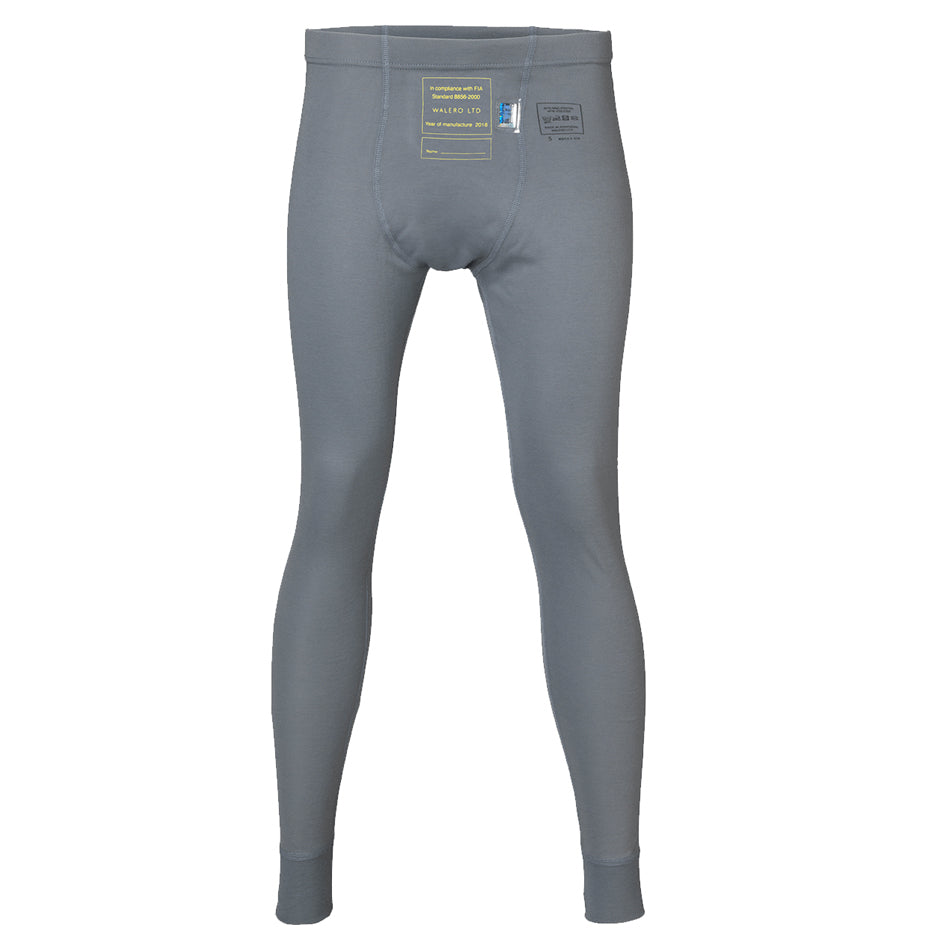 Walero WBL400018CGS Base Layer Pant Small SFI3.3 & FIA Cool Grey