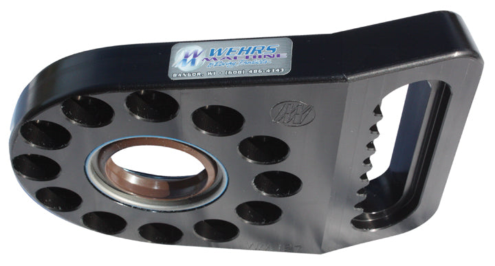 Wehrs Machine WEHWM197 Pinion Mount Angled Sng Sided Climber Alum