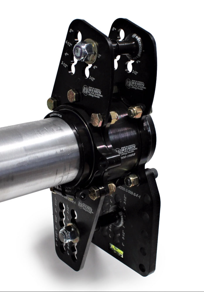 Wehrs Machine WEHWM200NDS-0 Birdcage Steel w/Clamps Zero Index Double Shear