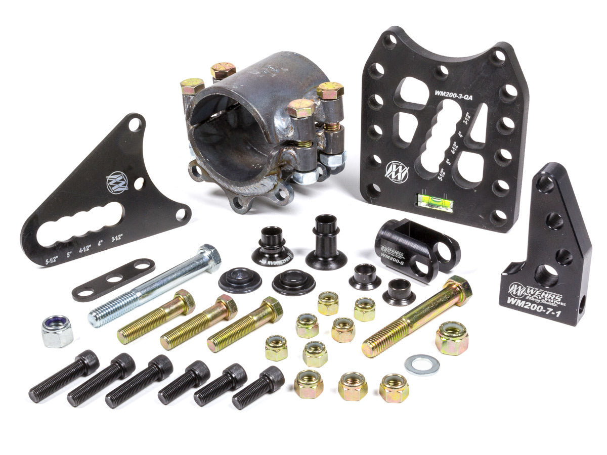 Wehrs Machine WEHWM400-4QA 2 Link Bracket Double Shear w/One Swivel Mnt