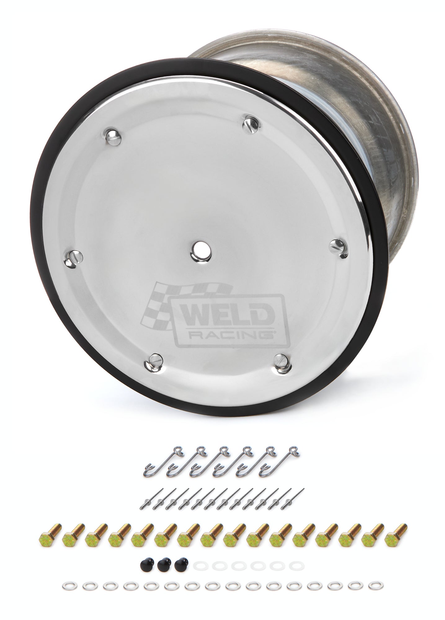 Weld Racing WEL559-5255M-6 15 X 12 Wide 5 XL 5in BS Bead-Loc w/Cvr
